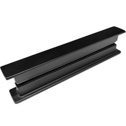 Душевая дверь Abber Sonnenstrand 100 AG07100B профиль Черный стекло прозрачное