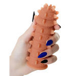 Насадка на фаллос 12,7см с шипами и продолговатыми бугорками Kokos Extreme Sleeve 004 S Size