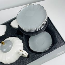 Lenardi 133-414 Чайный сервиз 22пр. 280мл в под.уп.(х2)Фарфор