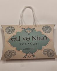 Əli və Nino Kəlağayı sarı 1.50 x 1.50