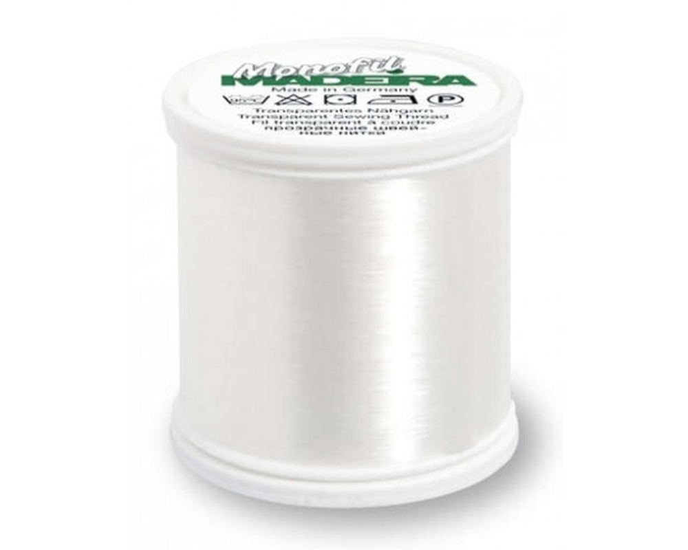 Нитки для потайного шва Monofil № 60 (200 м) белые MADEIRA