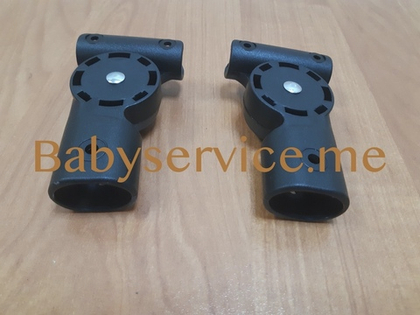 Шарнир капюшона овал 20/30 мм - круг 16 мм левый