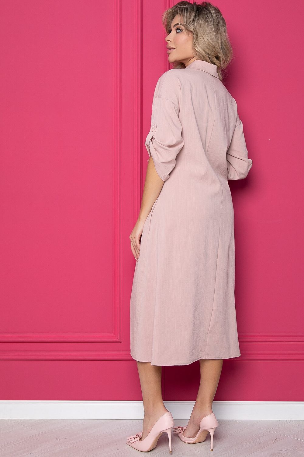 Платье "Индира" (пыльная роза) П8783 LT Collection