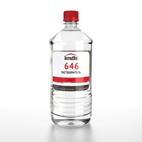 Растворитель 646 10 л ТУ Kraffa
