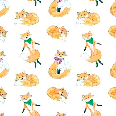 Лисички дизайн SIcolor