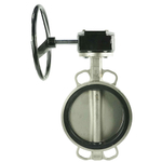 Water Butterfly Valve Elephant 316L-EPDM-RDN, body material - stainless steel AISI 316L, disk material - stainless steel AISI 316L, seal - EPDM, gear operated