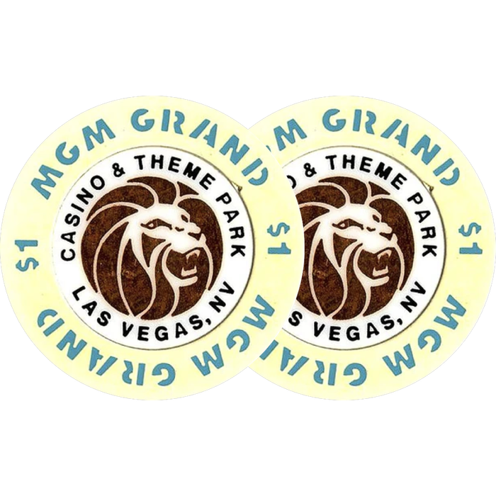 MGM Grand Casino $1 Chip №2