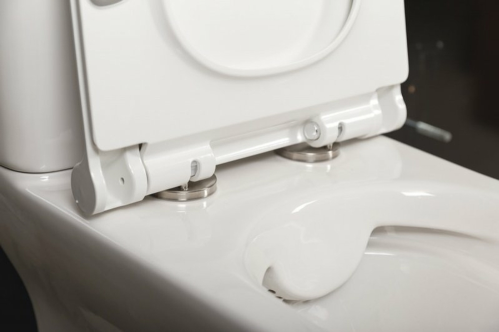 Унитаз компакт BelBagno Romano BB248CPR-P без бачка и сиденья