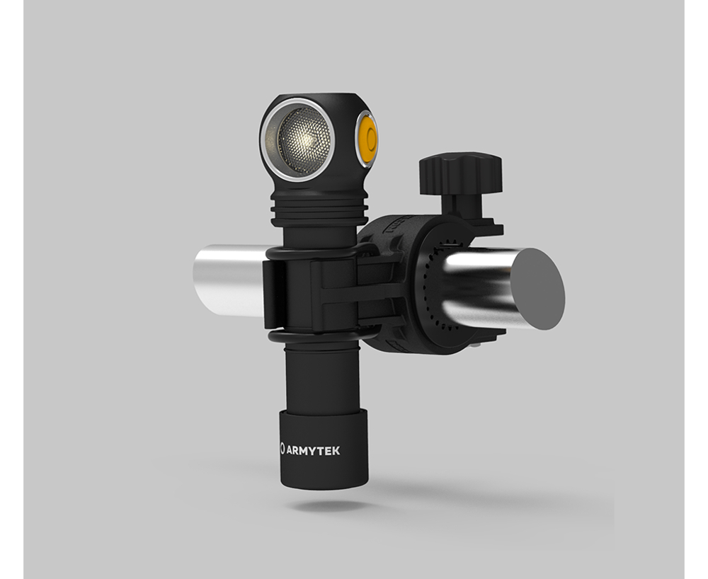 Светодиодный мультифонарь Armytek Wizard C2 Pro v4 Magnet USB+ABM01+18650, размер: теплый свет