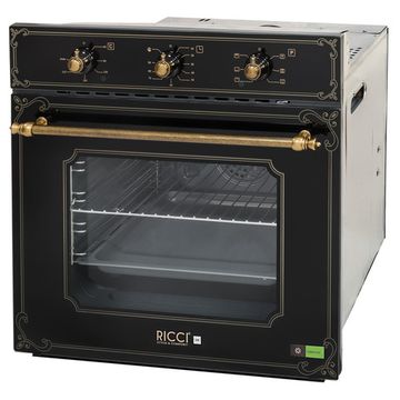 Электрический духовой шкаф RICCI REO-640BL ретро
