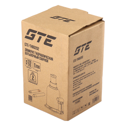 GTE-TH80202 - Домкрат бутылочный 2т 170-370мм 2-х плунжерный GTE -