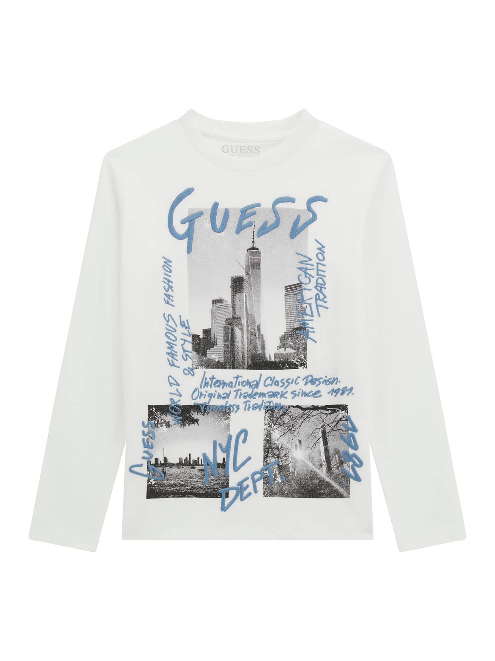 Лонгслив Guess - белый(L4BI31 I3Z14)
