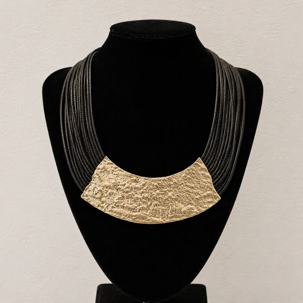 Колье «Клеопатра» Black/Gold