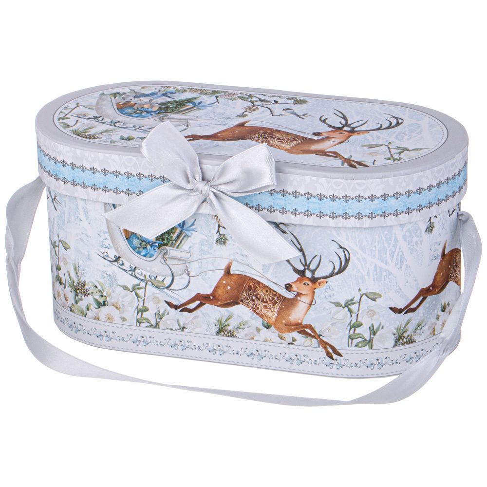 НАБОР КРУЖЕК LEFARD "CHRISTMAS" 2 ШТ. 320 МЛ ОЛЕНЬ (КОР=24ШТ.)