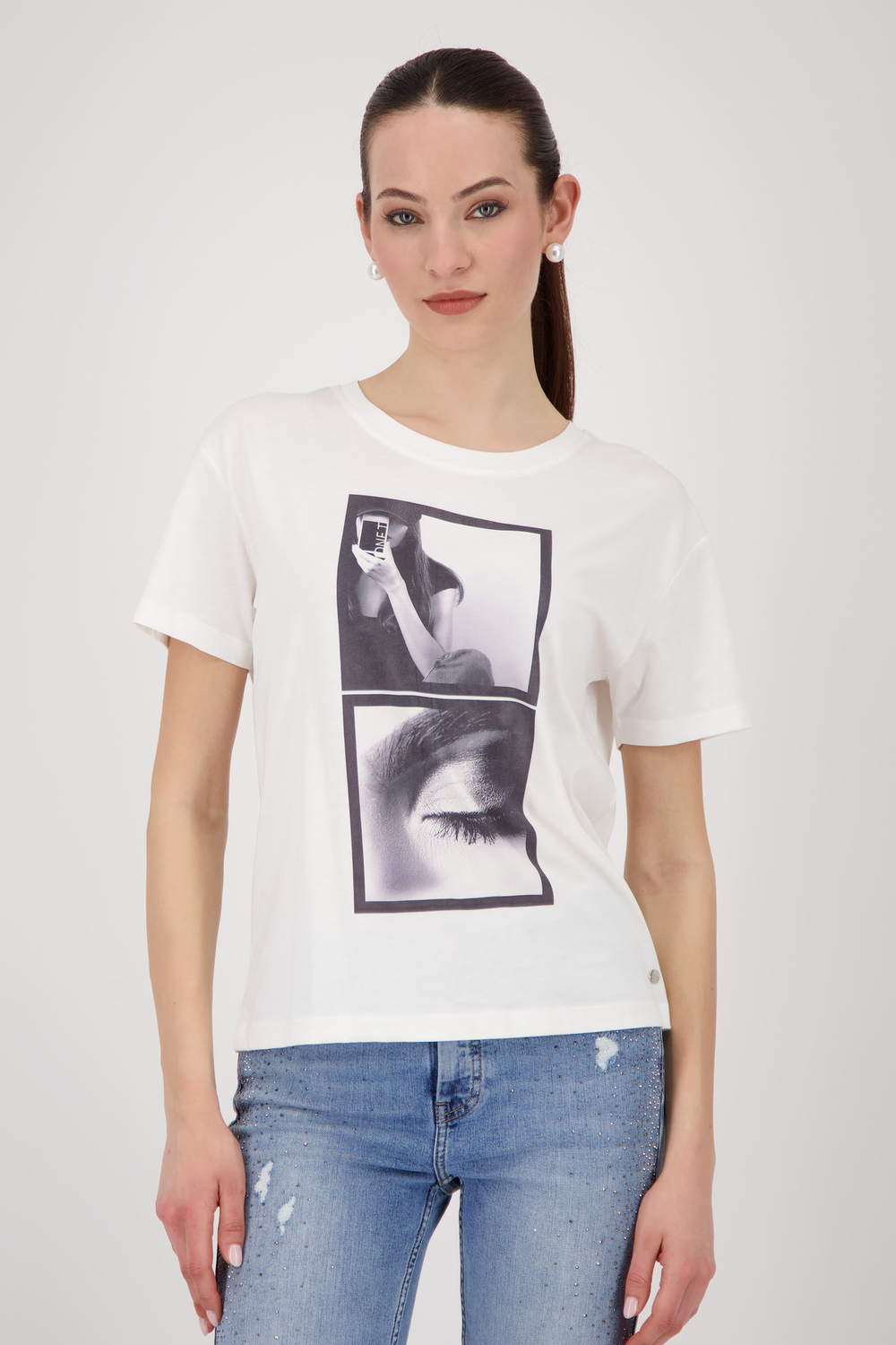 Футболка из хлопка и модала