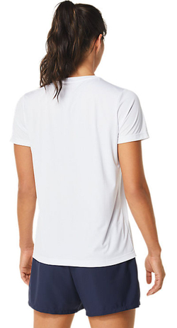 Женская теннисная футболка Asics Court Graphic Tee - белый