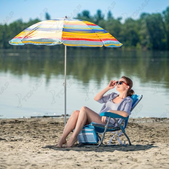 Зонт пляжный d 1,8м прямой (19/22/170Т) (N-180-SO) NISUS