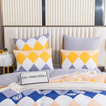 Комплект постельного белья Люкс Сатин 100% хлопок на резинке AR289