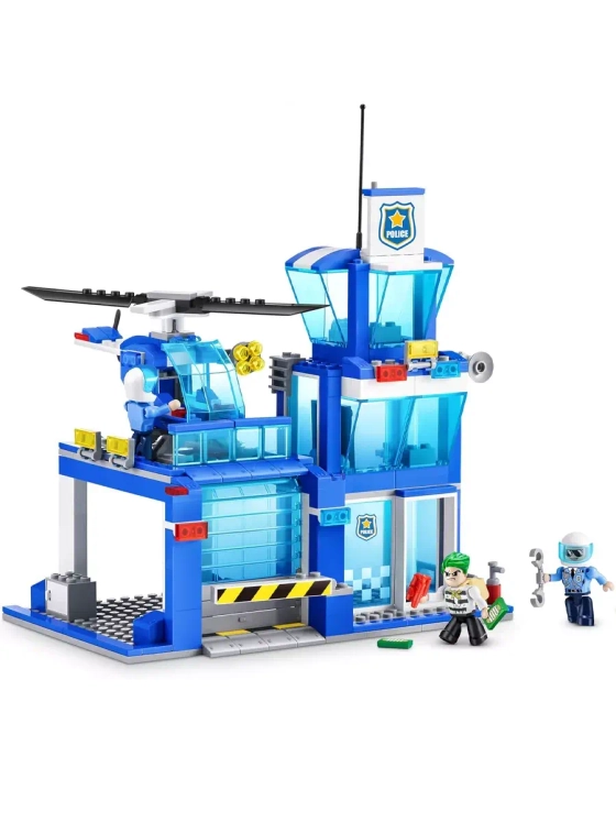 Конструктор Штаб полицейский участок 321 деталь