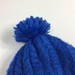 Шапка и шарф вязвные с хлопковым подкладом на 1 год