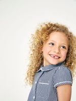 Платье школьное для девочки Next 356-154, Темно-синий