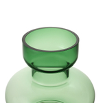 Ваза florum, 25 см, изумрудная