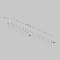 Трековый светильник Maytoni Technical TR012-2-20W4K-B