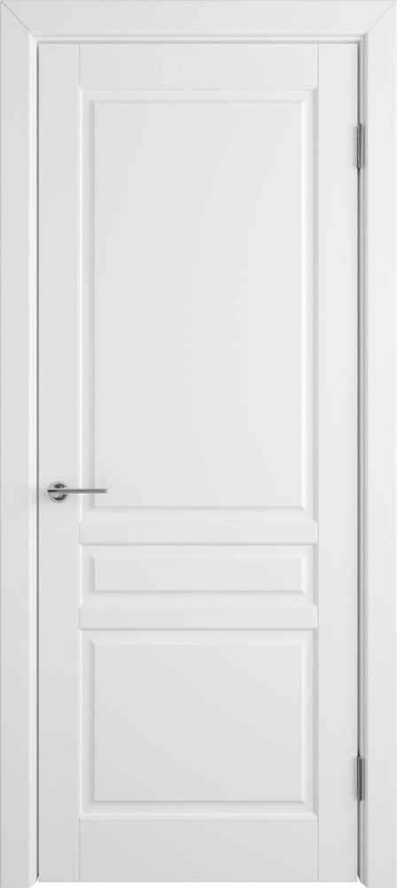 Межкомнатная дверь VFD (ВФД)  Stockholm (Стокгольм) Polar (эмаль белая) ДГ