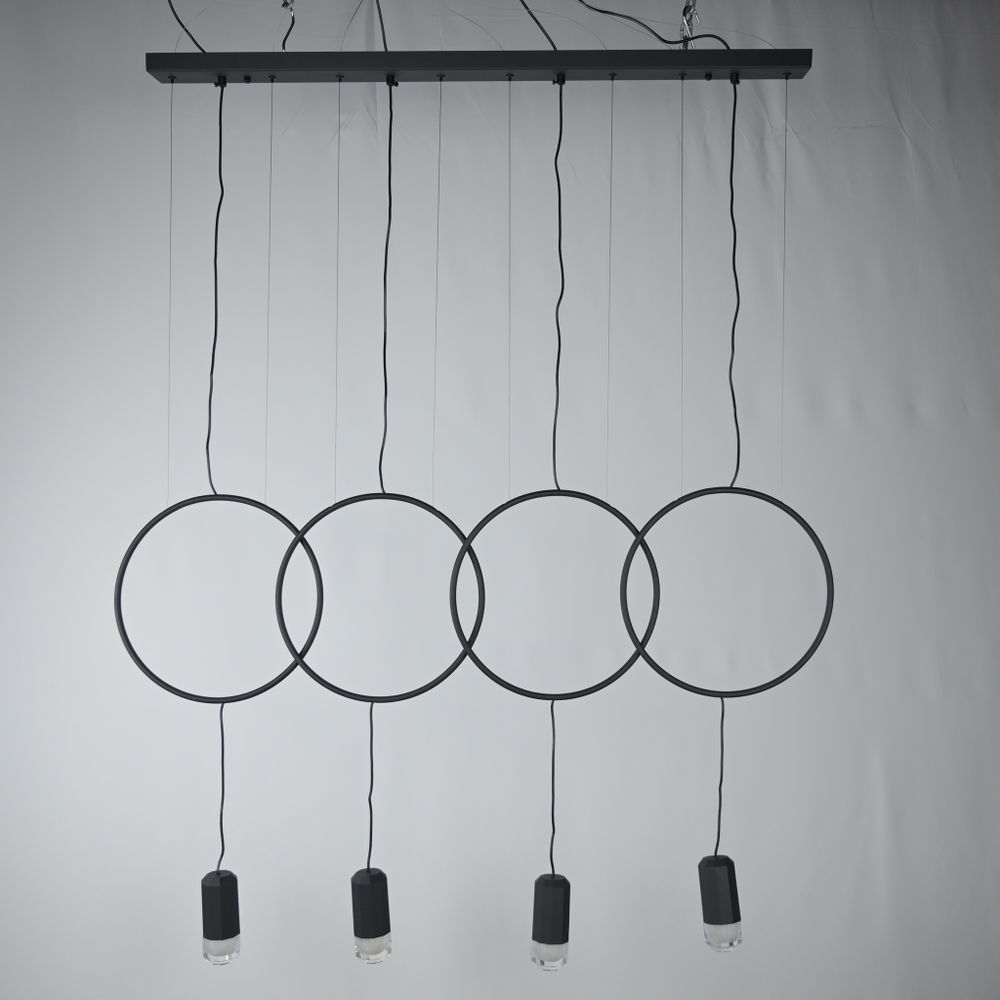 Подвесной светильник FORVET BLACK L4