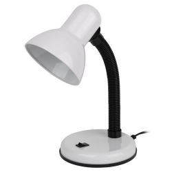 Настольный светильник ЭРА N-120-E27-40W-W белый