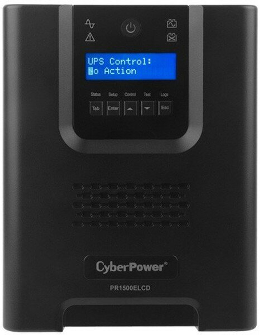 Источники бесперебойного питания (UPS, ИБП) CyberPower Источник бесперебойного питания CyberPower PR1500ELCD Line-Interactive 1500VA/1350W USB/RS-232/EPO/SNMPslot (8 IEC С13)