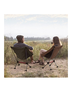 Кресло туристическое Naturehike YL08 складное,чёрное, до 120 кг