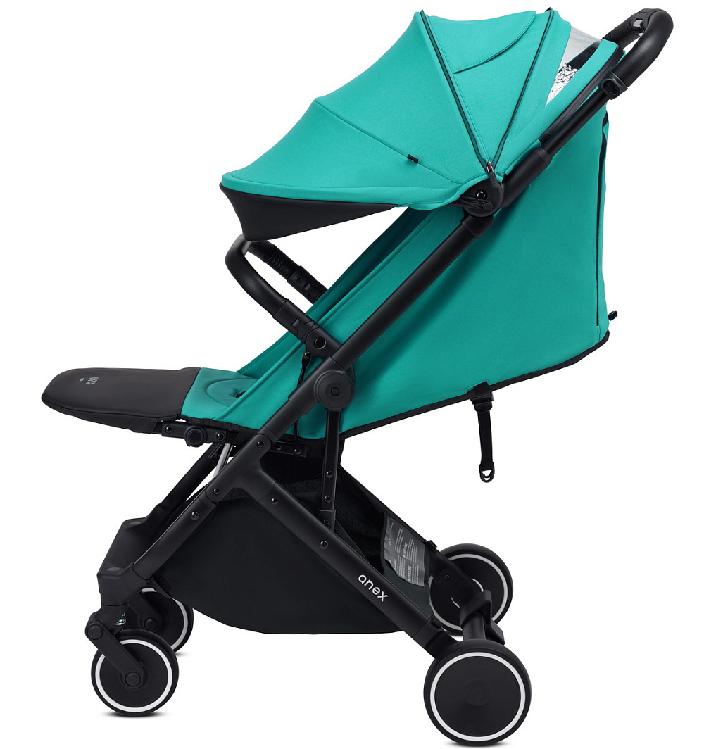 Детская коляска Anex Air-X Travel Cot Cosmo 3 в 1 green/gray/black Ax-05/L/Ax-C-02/SS-06