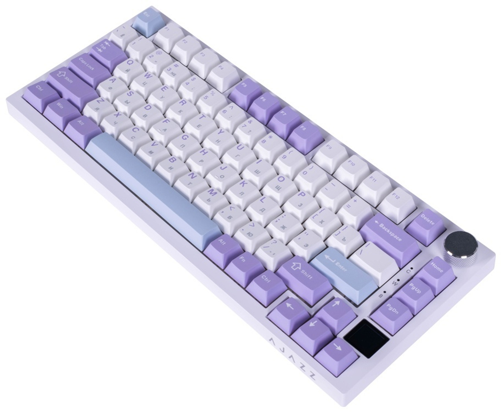 Клавиатура Ajazz AK820/PRO/Gift/PWB белый