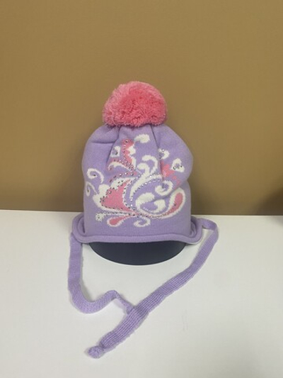 Шапка демисезонная на девочку "Прикиндер", размер 46-48