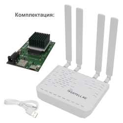 Адаптер M.2 Cat.16 в корпусе /модем Fibocom L860-GL/