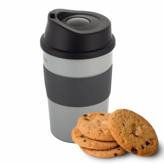 Термокружка 360 мл. из нержавеющей стали Kamille KM 2151 с TPR вставкой