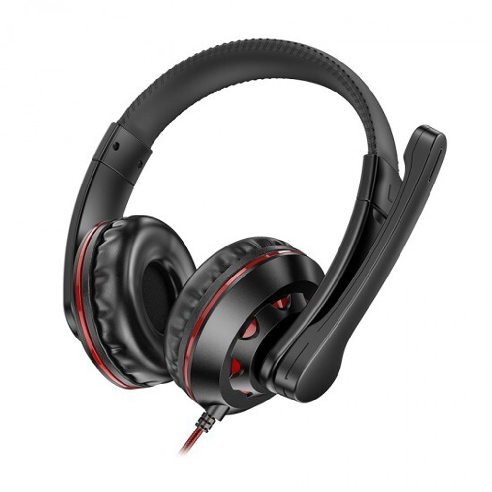 Наушники игровые Borofone BO102, 012358 Красный