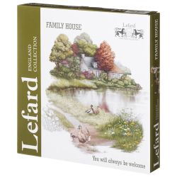 ТАРЕЛКА ЗАКУСОЧНАЯ LEFARD "FAMILY HOUSE" 20,5 СМ (КОР=36ШТ.)