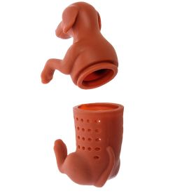 DN-32 Фигурка с ситцем для заварки «Такса»