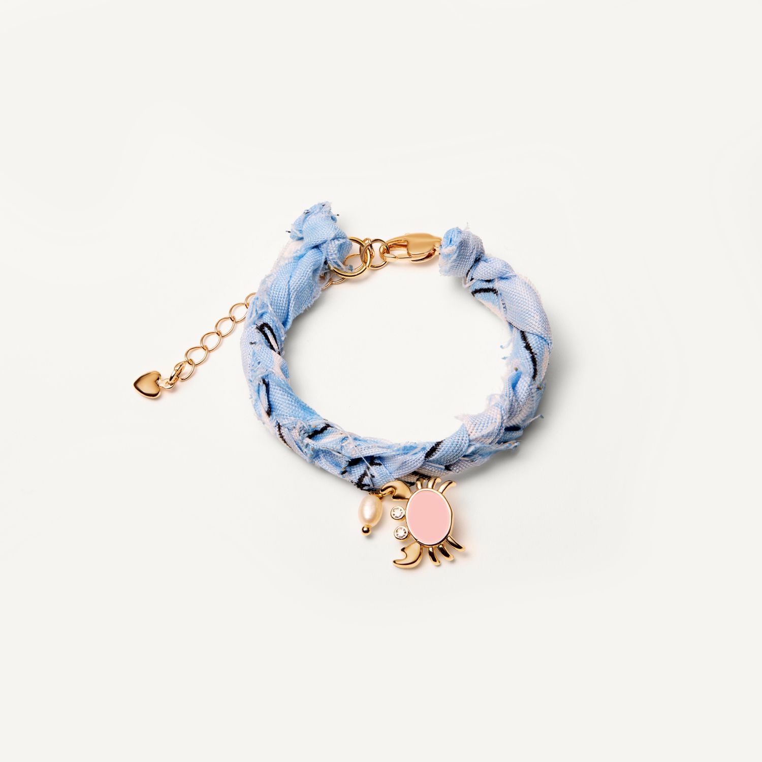 Браслет Braded Bandana Bracelet - Light Blue