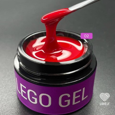 LOVELY Гель для наращивания и укрепления Chilly 02, 15 гр