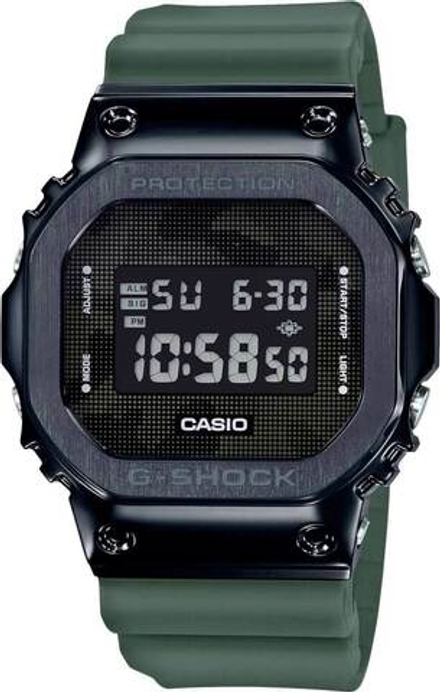 Японские наручные часы Casio G-SHOCK GM-5600B-3ER с хронографом