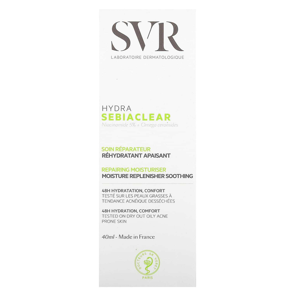 SVR, Sebiaclear, увлажняющий крем, 40 мл (1,4 жидк. унции)