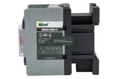 Контактор DEKraft КМ-103 18А 230В/АС3 1НО+1НЗ 36385