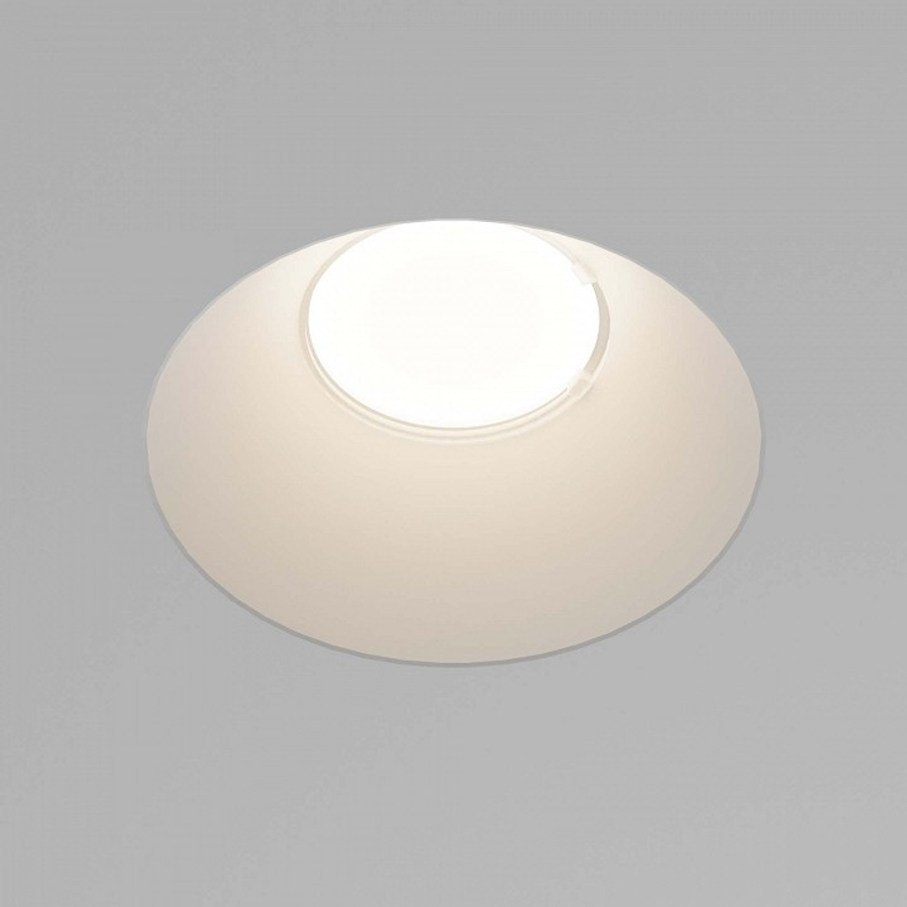 Встраиваемый светильник Maytoni Technical Gyps Modern DL129-GU10-01-W