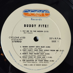 Винтажная виниловая пластинка LP Buddy Fite (USA 1969)