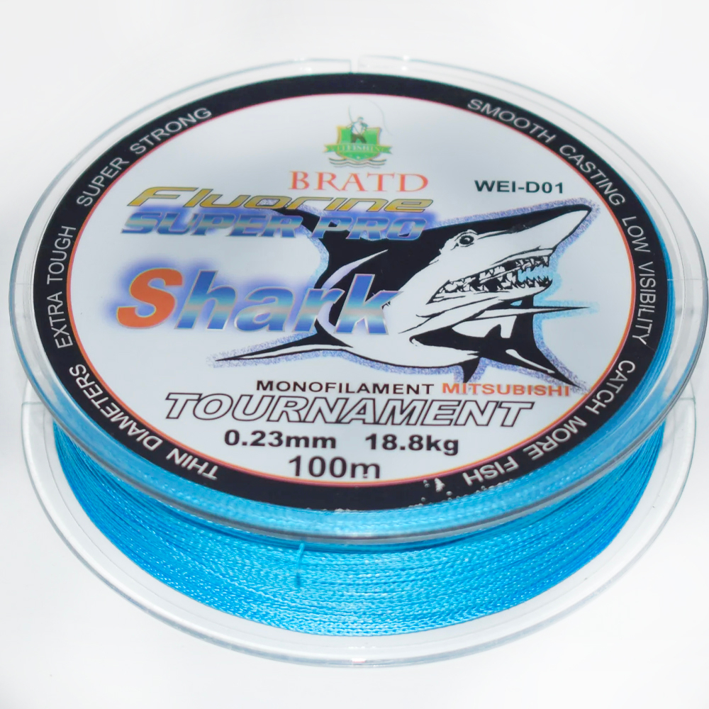 Плетеный шнур Shark ISO, 100м 0,23мм