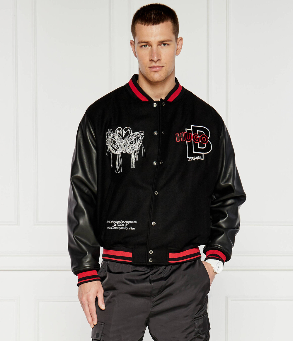 Куртка бомбер Oguz HUGO X LES BENJAMINS HUGO - черный(50525239)