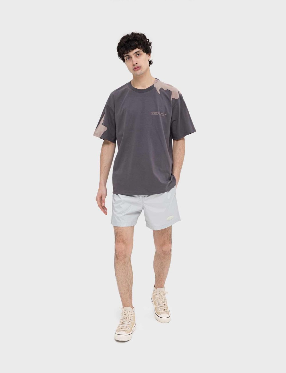 Купить Шорты ZNY LOGO SS22 Серые Шорты ZNY LOGO SS22 Серые